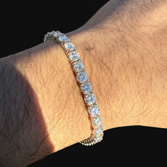 Moissanite 5mm Tennis Bracelet