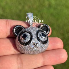 Iced Out Panda Pendant
