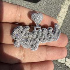 Kryssi Moissanite Pendant