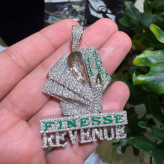 Finesse Revenue Iced Pendant