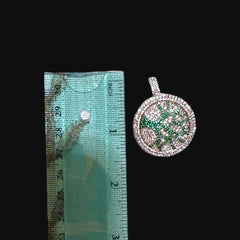 Iced Out Tree of Life Pendant Spinning
