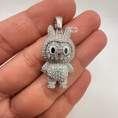 Monster Bunny Iced Out Pendant