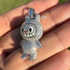 Monster Bunny Iced Out Pendant
