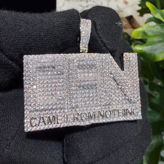 CFN Came from Nothing Iced Out Pendant