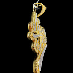Never Go Broke Pendant