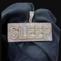 Iced Out SLEEP Pendant