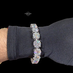 Moissanite 10mm Tennis Bracelet