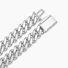 Men’s Triple Layer 18mm Cuban Chain | Iced Out CZ Miami Link 14K Gold Finish Tarnish Resistant