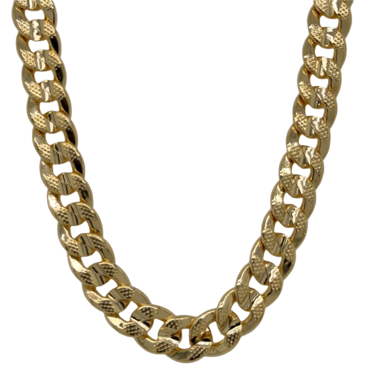14KT-gold-plated-cuban-chain-diamond-cut-7mm