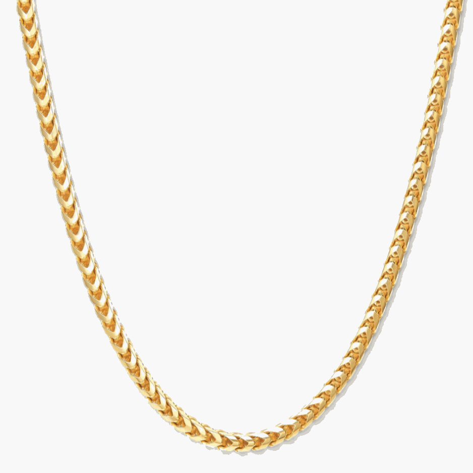 Franco Chain Necklace - 3mm - Waterproof & Durable