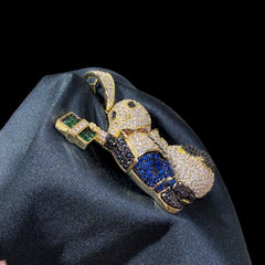 Iced Out Money Man Pendant