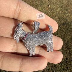 Goat Iced Out Pendant