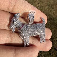 Goat Iced Out Pendant