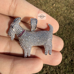 Goat Iced Out Pendant