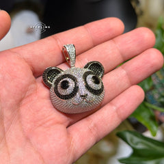 Iced Out Panda Pendant