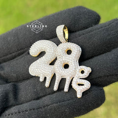 28g Bling Hip Hop Pendant