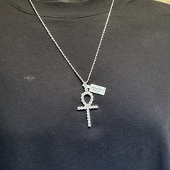 Moissanite Ankh Pendant