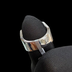 Moissanite Eagle Signet Ring, 925 Silver Iced Out Mens Hip Hop Ring, GRA Certified Eagle Crest Jewelry