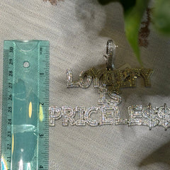 Loyalty Is Priceless Iced Hip Hop Pendant