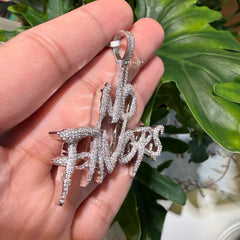 No Favors Iced Hip Hop Pendant