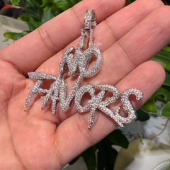 No Favors Iced Hip Hop Pendant