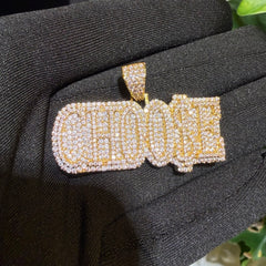 Choose Iced Hip Hop Pendant