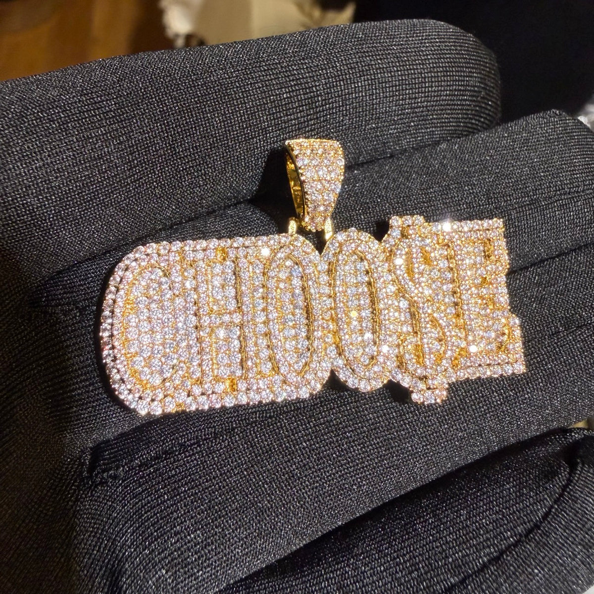 Choose Iced Hip Hop Pendant