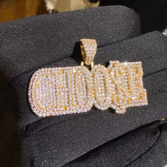 Choose Iced Hip Hop Pendant