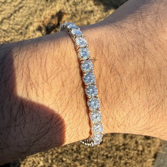 Moissanite 5mm Tennis Bracelet