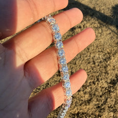 Moissanite 6mm Tennis Bracelet