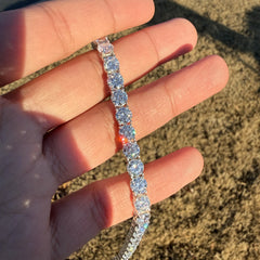 Moissanite 6mm Tennis Bracelet