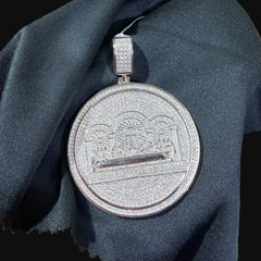 Moissanite Last Supper Pendant