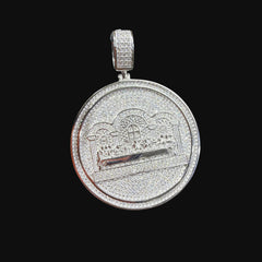 Moissanite Last Supper Pendant