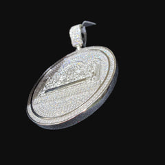 Moissanite Last Supper Pendant