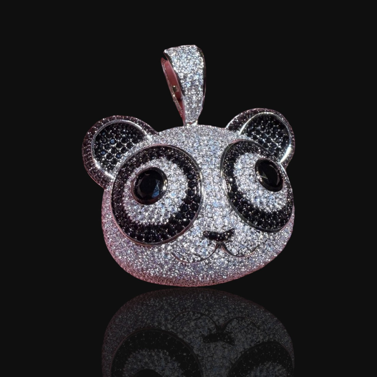 Iced Out Panda Pendant