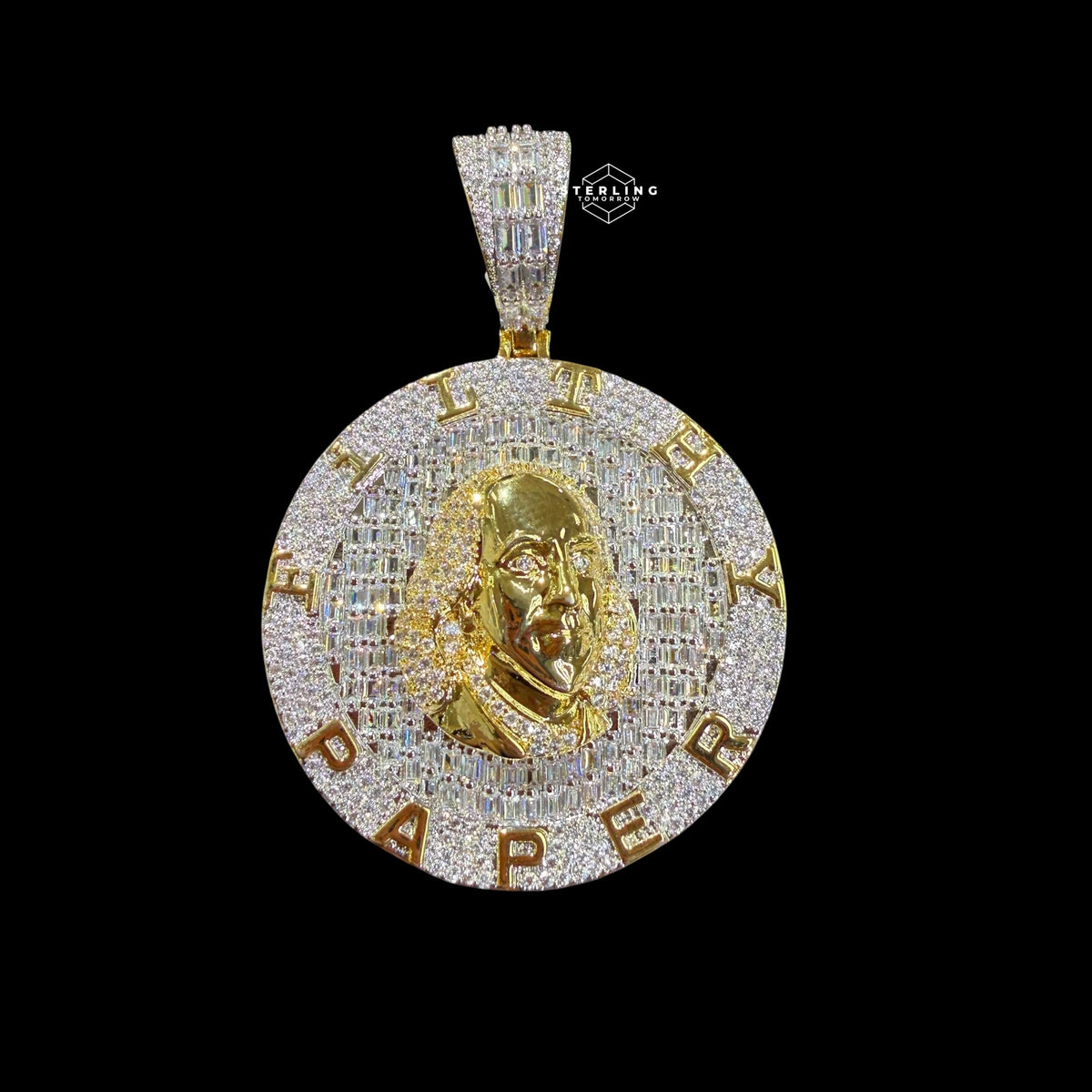 Benjamin Franklin Filthy Paper Money Pendant