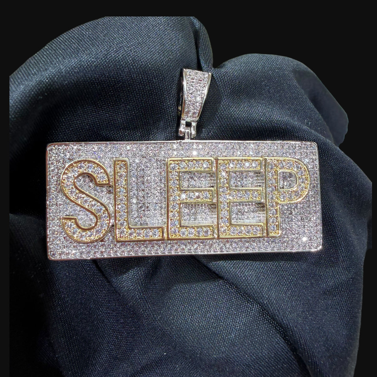 Iced Out SLEEP Pendant
