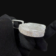 Moissanite Bat Pendant