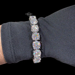 Moissanite 10mm Tennis Bracelet