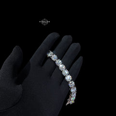 Moissanite 10mm Tennis Bracelet