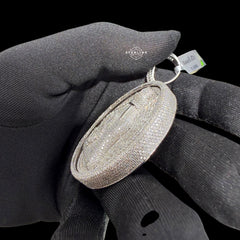 Moissanite Spinning Money Bag Pendant
