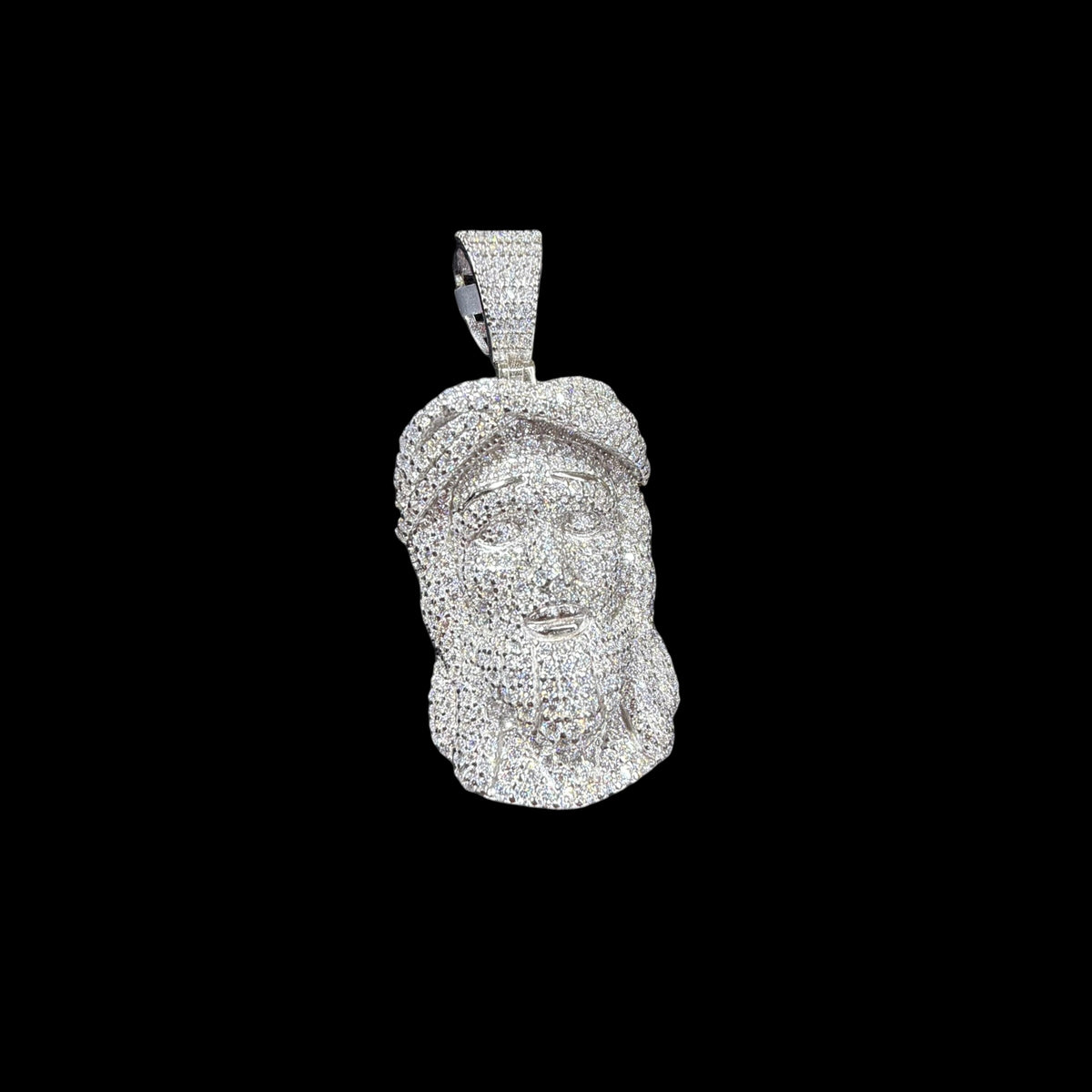Moissanite Jesus Iced Out Pendant