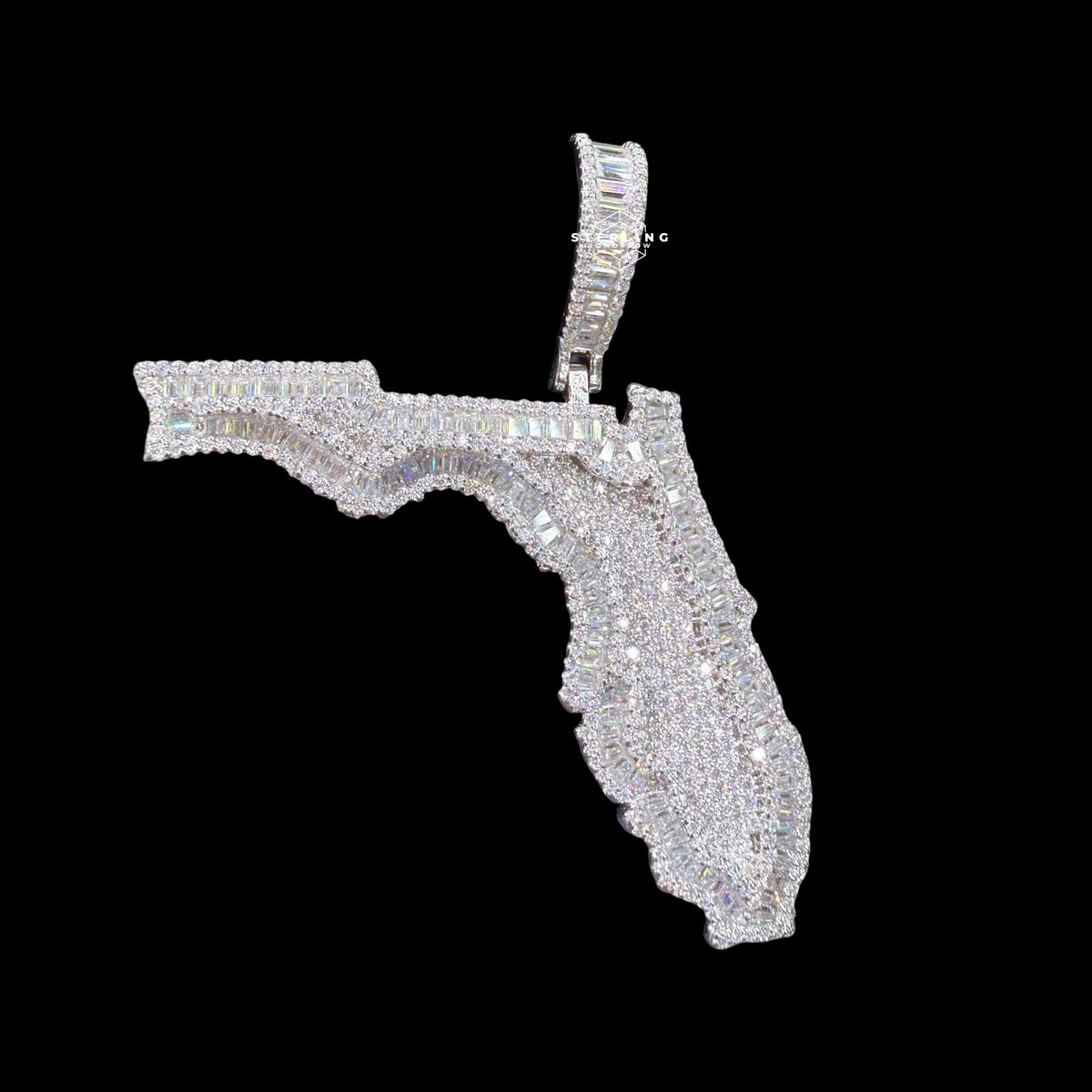 Moissanite Florida Pendant