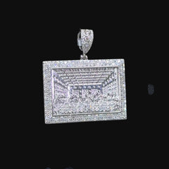Moissanite Last Supper Pendant