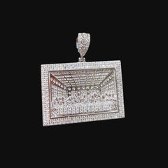 Moissanite Last Supper Pendant
