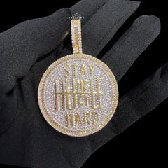 Stay Humble Hustle Hard Pendant