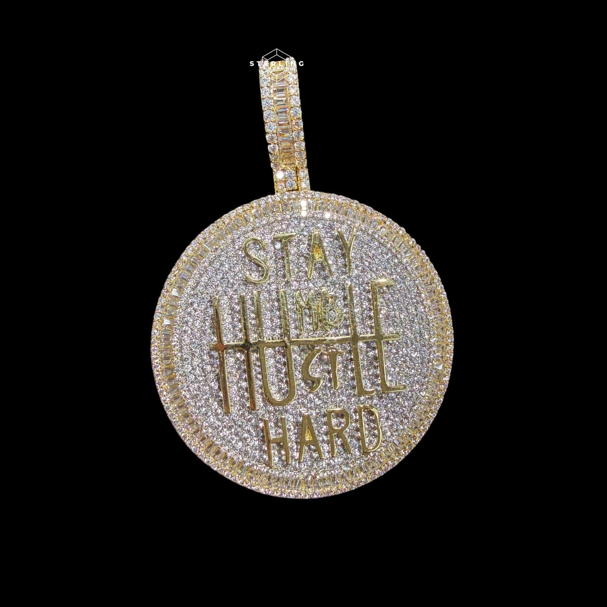 Stay Humble Hustle Hard Pendant